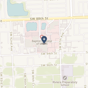 Baptist Hospital Of Miami on map