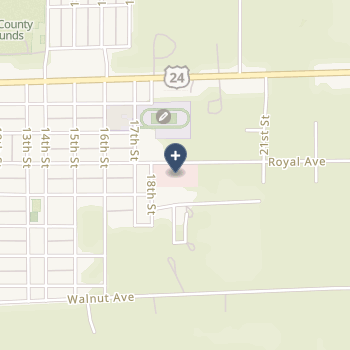 Sheridan County Hospital on map