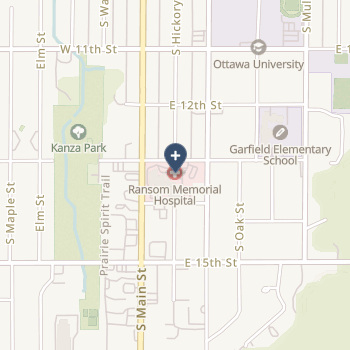 Ransom Memorial Hospital on map