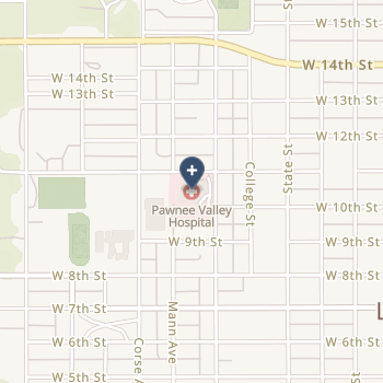 Pawnee Valley Community Hospital on map