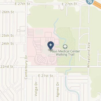 Hays Medical Center on map