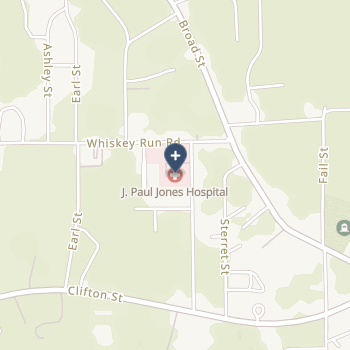 J Paul Jones Hospital on map
