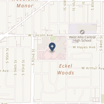 Aurora West Allis Medical Center on map