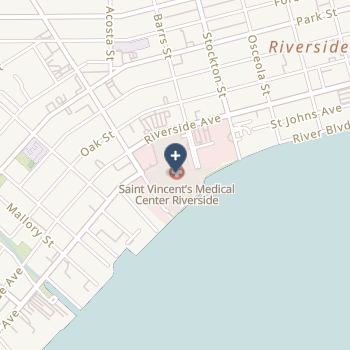 St Vincent's Medical Center Riverside on map