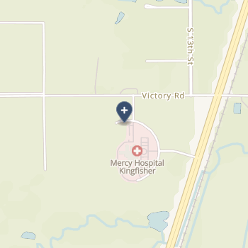 Mercy Hospital Kingfisher, Inc on map