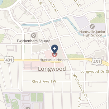 Huntsville Hospital on map