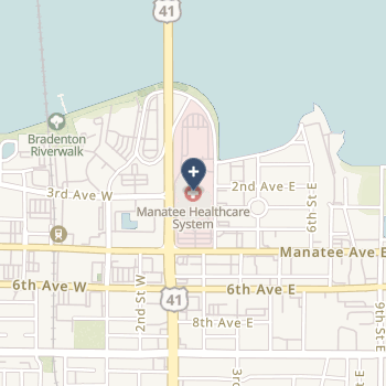 Manatee Memorial Hospital on map