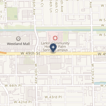 Larkin Community Hospital Palm Springs Campus on map