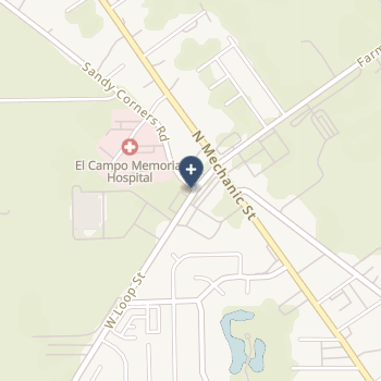 El Campo Memorial Hospital on map