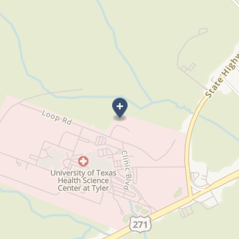 University Of Texas Health Science Center At Tyler on map