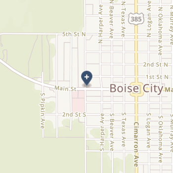 Cimarron Memorial Hospital on map