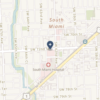 South Miami Hospital on map
