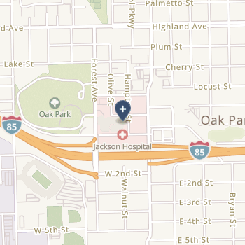 Jackson Hospital & Clinic Inc on map