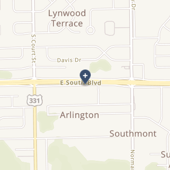 Baptist Medical Center South on map