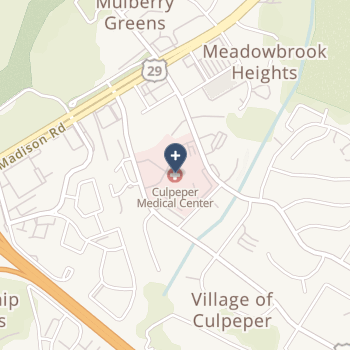 Novant Health Uva Health System Culpeper Med Cente on map