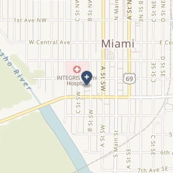 Integris Miami Hospital on map