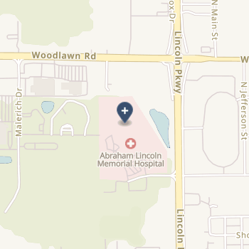 Abraham Lincoln Memorial Hospital on map