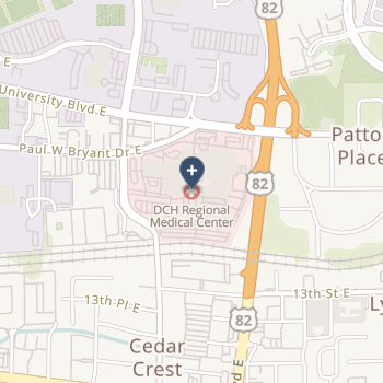 D c h Regional Medical Center on map