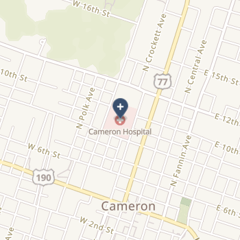 Little River Healthcare Cameron Hospital on map