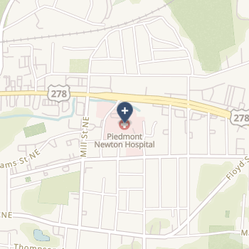 Piedmont Newton Hospital on map