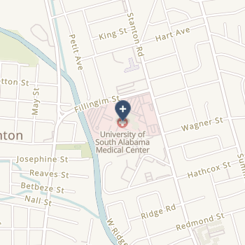 University Of South Alabama Medical Center on map