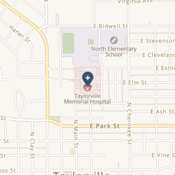 Taylorville Memorial Hospital on map
