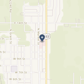 Cordell Memorial Hospital on map