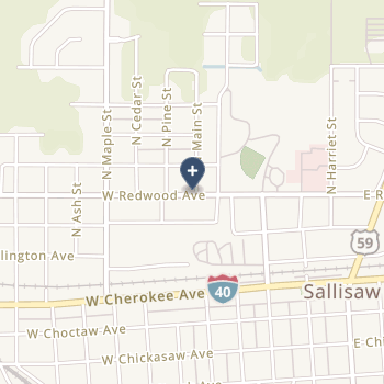 Sequoyah County-City Of Sallisaw Hospital Authorit on map