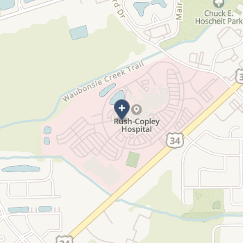 Copley Memorial Hospital on map