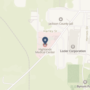 Highlands Medical Center on map
