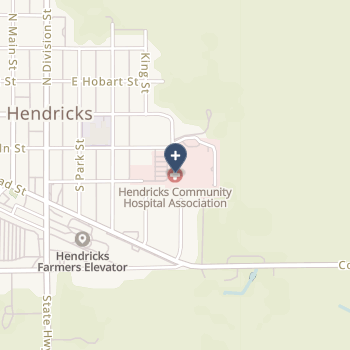 Hendricks Community Hospital on map