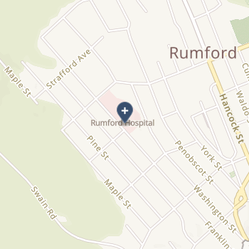 Rumford Hospital on map