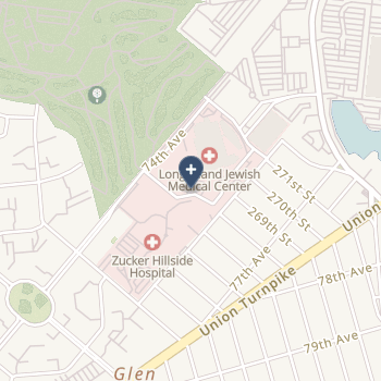 Long Island Jewish Medical Center on map