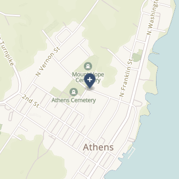 Athens Limestone Hospital on map