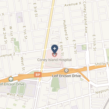 Coney Island Hospital on map