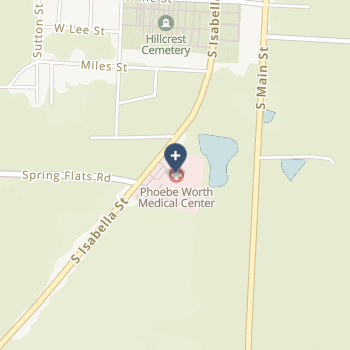 Phoebe Worth Medical Center on map