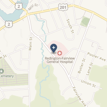 Redington Fairview General Hospital on map