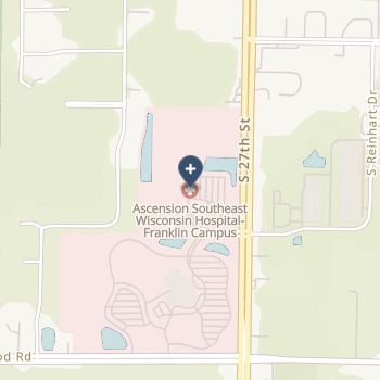 Wheaton Franciscan Healthcare Franklin on map