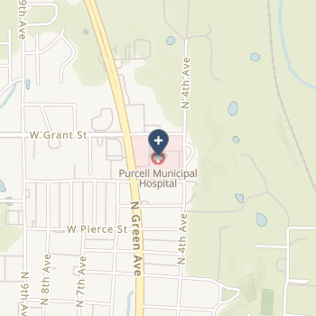 Purcell Municipal Hospital on map