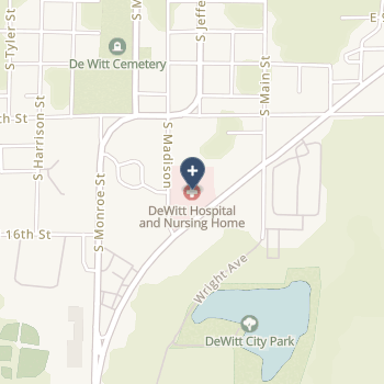Dewitt Hospital & Nursing Home, Inc on map