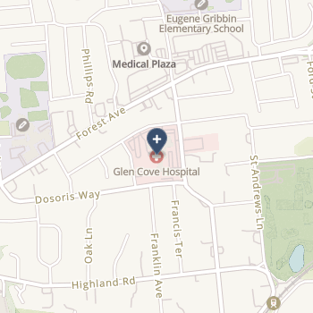 Glen Cove Hospital on map