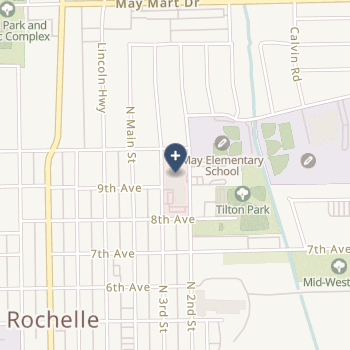 Rochelle Community Hospital on map