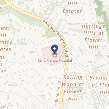 St Francis Hospital, Roslyn on map