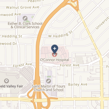 O'connor Hospital on map