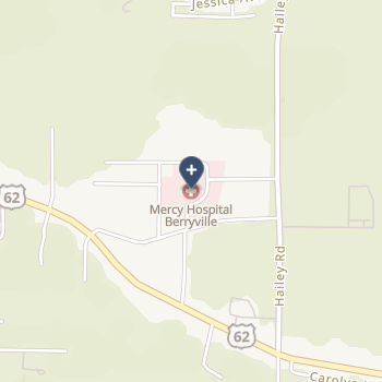 Mercy Hospital Berryville on map