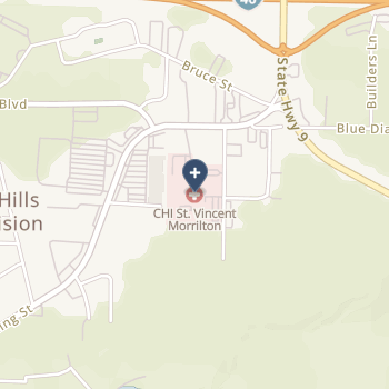 Chi St Vincent Morrilton on map