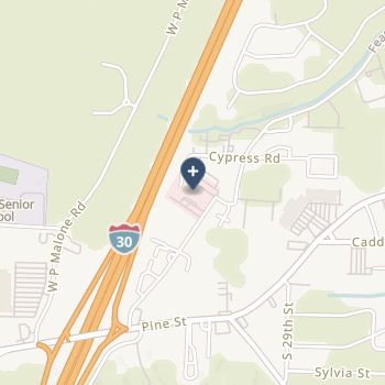 Baptist Health Medical Center-Arkadelphia on map