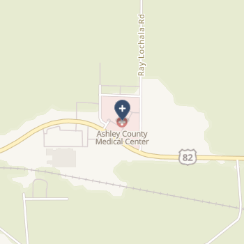 Ashley County Medical Center on map