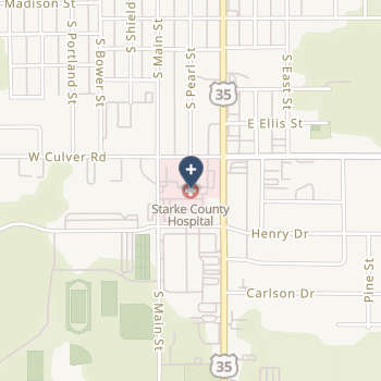 Starke Hospital on map