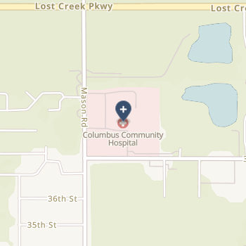 Columbus Community Hospital on map